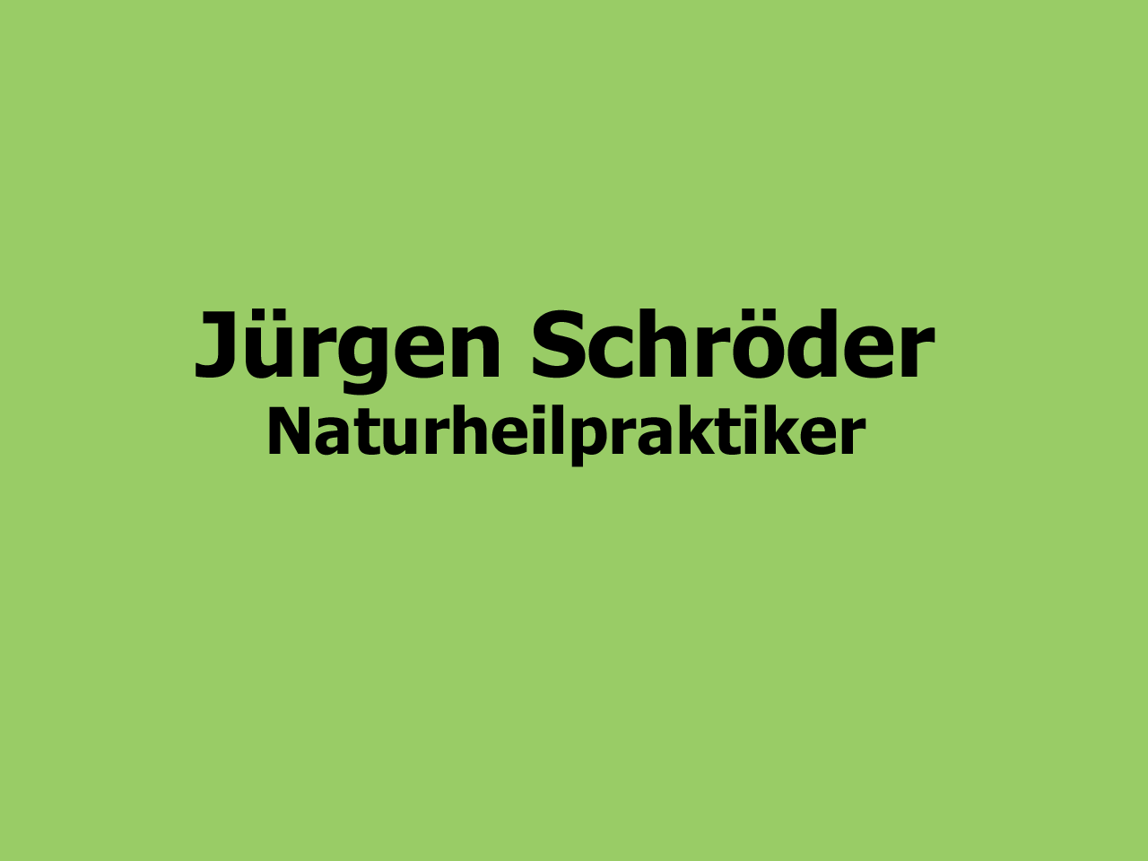 Juergen Schroeder